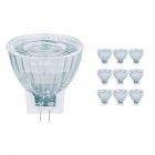 Mehrfachpackung 10x Osram Parathom GU4 MR11 3.2W 927 36D | Extra Warmweiß - Höchste Farbwiedergabe - Ersatz für 20W