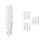Multipack 10x Philips CorePro PL-C LED 6.5W 830 | Warm White - 2-Pin - Replaces 18W
