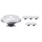Mehrfachpackung 6x Philips LEDspot ExpertColor G53 AR111 (MASTER) 11W 927 40D | Dimmbar - Höchste Farbwiedergabe - Ersatz für 50W