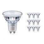 Mehrfachpackung 10x Philips LEDspot MV Value GU10 3.7W 927 36D (MASTER) | Höchste Farbwiedergabe - Extra Warmweiß - Dimmbar - Ersatz für 35W