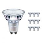 Mehrfachpackung 10x Philips LEDspot MV Value GU10 4.9W 927 36D (MASTER) | Höchste Farbwiedergabe - Extra Warmweiß - Dimmbar - Ersatz für 50W