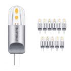 Multipack 12x Philips CorePro LEDcapsule LV G4 2W 827 | Dimmable - Replaces 20W