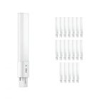 Mehrfachpackung 20x Philips CorePro PL-S LED 5W 830 | Warmweiß - 2-Pins - Ersatz für 9W