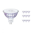 Voordeelpak 10x Philips LEDspot VLE GU5.3 MR16 5W 827 36D (MASTER) | DimTone Dimbaar - Vervanger voor 35W