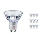 Mehrfachpackung 10x Philips LEDspot MV Value GU10 3.7W 927 60D (MASTER) | Höchste Farbwiedergabe - Extra Warmweiß - Dimmbar - Ersatz für 35W