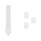 Mehrfachpackung 10x Osram Dulux S LED G23 4.5W 830 | Warmweiß - 2-Pins - Ersatz für 9W