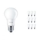 Multipack 10x Philips CorePro LEDbulb E27 A60 5.5W 830 Matt | Warm White - Replaces 40W