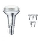 Mehrfachpackung 6x Philips CorePro LEDspot E14 Reflektor R50 2.8W 827 36D | Extra Warmweiß - Ersatz für 40W