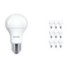 Lot 10x Philips CorePro LEDbulb E27 A60 11W 827 Matt | Remplacement 75W