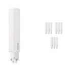 Flerpack 10x Philips CorePro PL-C LED 9W 840 | Kallvit - 4-stift - Ersättare 26W