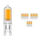 Mehrfachpackung 12x Philips CorePro LEDcapsule G9 2W 830 | Warmweiß - Ersatz für 25W