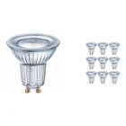 Mehrfachpackung 10x Osram Parathom GU10 PAR16 4.3W 830 120D | Warmweiß - Ersatz für 50W