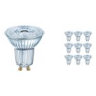 Mehrfachpackung 10x Osram Parathom GU10 PAR16 3.7W 930 36D | Dimmbar - Warmweiß - Höchste Farbwiedergabe - Ersatz für 35W