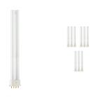 Multipack 10x Philips PL-S 11W 840 4P (MASTER) | Blanco Frio - 4-Pines