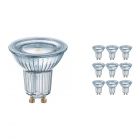 Mehrfachpackung 10x Osram Parathom GU10 PAR16 4.3W 827 120D | Extra Warmweiß - Ersatz für 50W
