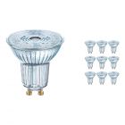 Voordeelpak 10x Osram Parathom GU10 PAR16 2.6W 830 36D | Warm Wit - Vervangt 35W