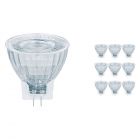 Lot 10x Osram Parathom GU4 MR11 2.5W 840 36D | Blanc Froid - Équivalent 20W