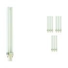 Lot 10x Philips PL-S 11W 830 2P (MASTER) | Blanc Chaud - 2-Pins