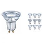Mehrfachpackung 10x Osram Parathom GU10 PAR16 6.9W 840 120D | Kaltweiß - Ersatz für 80W