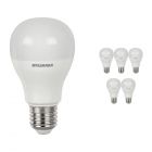 Multipack 6x Sylvania ToLEDo GLS E27 10.5W 865 Frosted | Replaces 75W