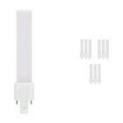Mehrfachpackung 10x Osram Dulux S LED G23 4.5W 840 | Kaltweiß - 2-Pins - Ersatz für 9W