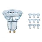 Confezione Multipack 10x Osram Parathom GU10 PAR16 2.6W 827 36D | Bianco MolaCaldo - Sostitua 35W