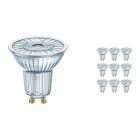 Mehrfachpackung 10x Osram Parathom GU10 PAR16 6.9W 840 36D | Kaltweiß - Ersatz für 80W