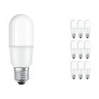 Mehrfachpackung 10x Osram Parathom Retrofit klassisch E27 Stick 8W 827 Matt | Extra Warmweiß - Ersatz für 60W