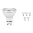 Mehrfachpackung 6x Sylvania RefLED GU10 ES50 6W 830 110D S | Warmweiß - Ersatz für 50W