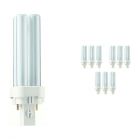 Voordeelpak 10x Philips PL-C 10W 830 2P (MASTER) | 2-Pins
