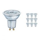 Confezione Multipack 10x Osram Parathom GU10 PAR16 4.3W 827 36D | Bianco MolaCaldo - Sostitua 50W