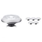 Mehrfachpackung 6x Philips LEDspotLV G53 AR111 (MASTER) 20W 930 45D | Dimmbar - Höchste Farbwiedergabe - Ersatz für 100W