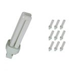 Multipack 10x Osram Dulux D 13W 830 | Luz Cálida - 2-Pines