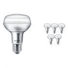 Multipack 6x Philips CorePro LEDspot E27 Reflector R80 4W 827 36D | Extra Warm White - Replaces 60W