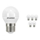 Lot 6x Sylvania ToLEDo Ball E27 P45 Dépolie 5.5W | Remplacement 40W