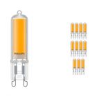 Multipack 12x Philips CorePro LEDcapsule G9 3.5W 830 | Warm White - Replaces 40W