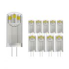 Flerpack 10X Noxion LED Bolt G4 1.8 827 12V | Extra Varm Vit - Ersättare 21W