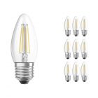 Lot 10x Osram Parathom Retrofit classique E27 B35 4W 827 470lm Claire | Remplacement 40W