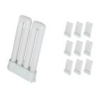 Multipack 10x Osram Dulux F 24W 840 | Cool White - 4-Pin