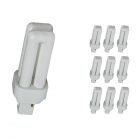 Mehrfachpackung 10x Osram Dulux D 10W 840 | Kaltweiß - 2-Pins