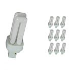 Confezione Multipack 10x Osram Dulux D 10W 827 | Bianco MolaCaldo - 2-Pin