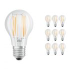 Voordeelpak 10x Osram Parathom Retrofit Klassiek E27 A60 9W 827 1055lm Helder | Dimbaar - Vervanger voor 75W