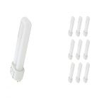 Confezione Multipack 10x Osram Dulux S/E 7W 830 | Luce Calda - 4-Pin