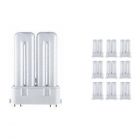 Mehrfachpackung 10x Osram Dulux F 18W 830 | Warmweiß - 4-Pins