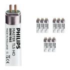 Monipakkaus 10x Philips TL5 HO 80W 865 (MASTER) | 145cm - Päivänvalo Valkoinen