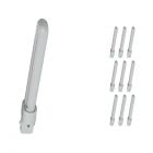 Lot 10x Osram Dulux S 9W 840 | 2 broches