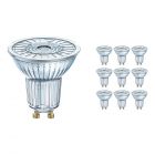 Multipack 10x Osram Parathom GU10 PAR16 6.9W 827 36D | Extra Warm White - Replaces 80W