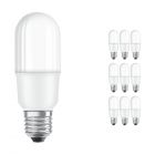 Monipakkaus 10x Osram Parathom Retrofit Klassinen E27 Stick 8W 840 Matta | Kylmä Valkoinen - Korvaa 60W