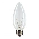 Standard Glühlampe Kerze Klar B35 E27 60W 230V