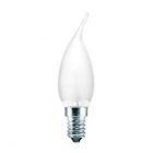 Standard Glühlampe Flamme Matt BA35 E14 40W 230V